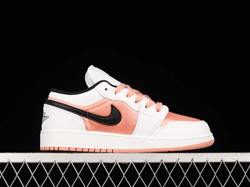 All categories Air Jordan Jordan series basketball shoes Air Jordan 1 Low G version pure original Air Jordan 1 Low AJ1 Joe 1 white and black powder low-top cultural leisure sports sneakers DM8960-801